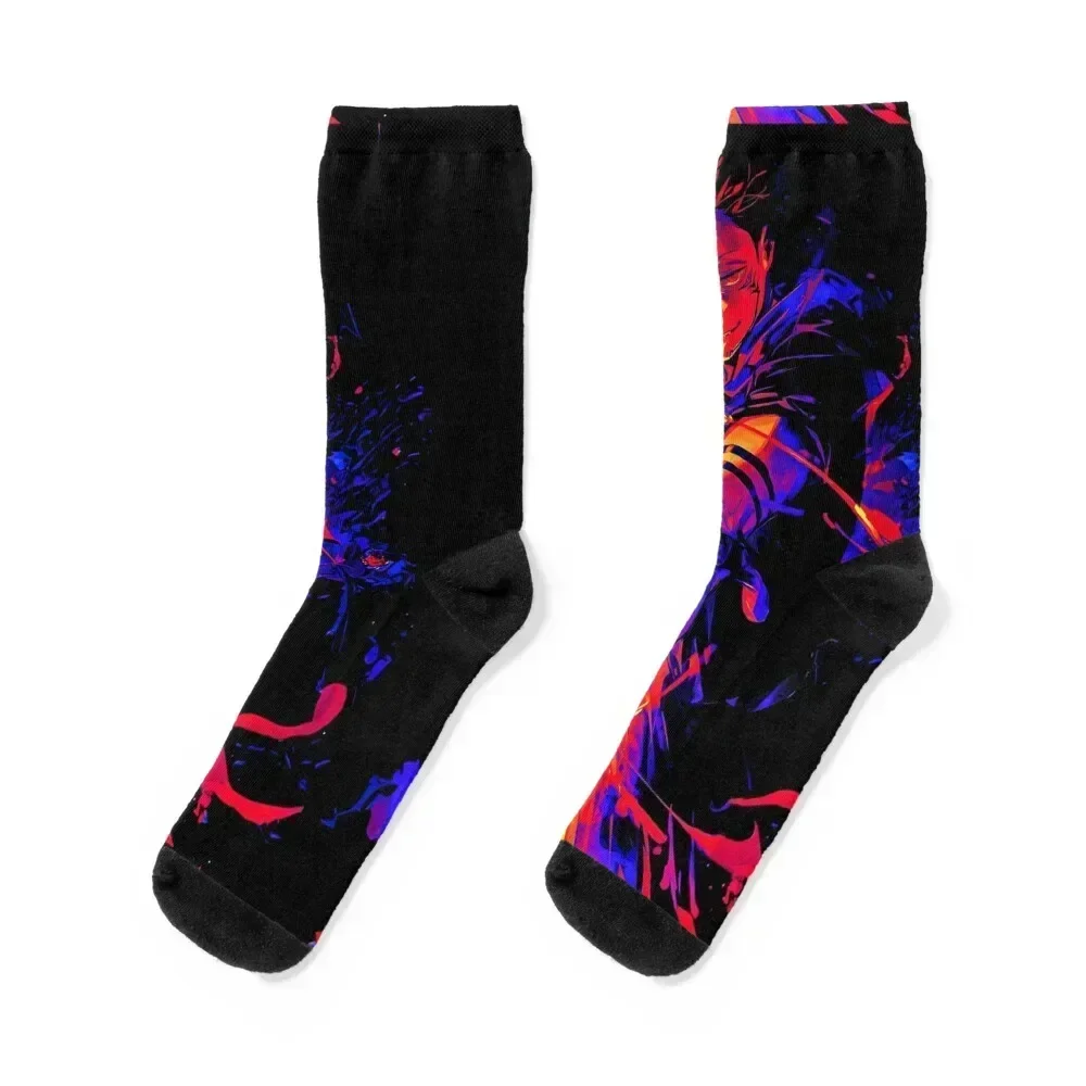 

Ryomen Sukuna Socks sheer Novelties new year Stockings compression Men Socks Luxury Brand Women's