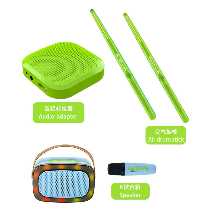 Electronic Drum Kit for Beginner, Portable Digital Drum Pad Set with Built in Speaker for Practice, Jazz and Percussion