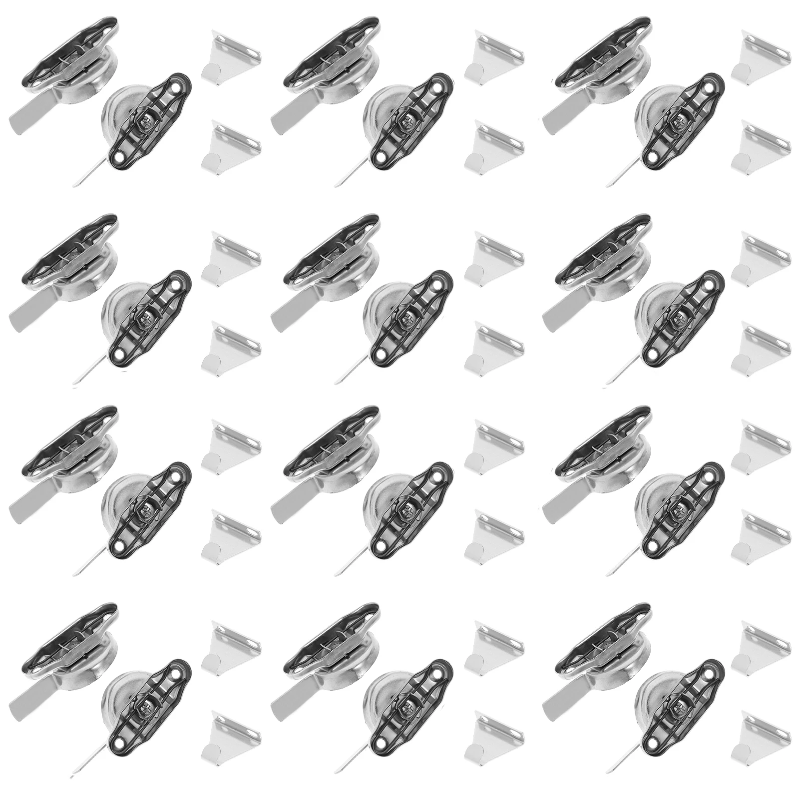 Stainless Steel Crescent Lock Window Door Anti-Theft Lock Home Security Hardware Durable Rustproof Locks For Windows Doors