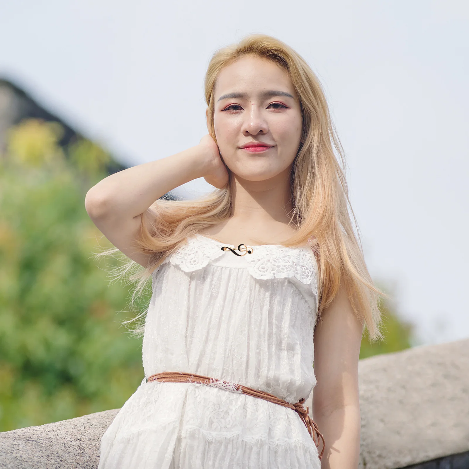 الموسيقى ملاحظة بروش سبائك الزنك أنيق المينا طلاء دبوس لبدلة قميص سترة حقيبة بروش الموسيقى دبابيس أداة #3