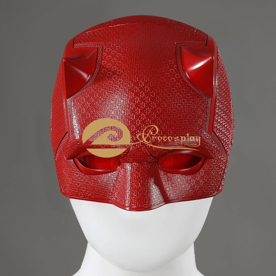 

Elektra Natchios Cosplay Helmet Red Headgear for Women Adults Cos Accessories