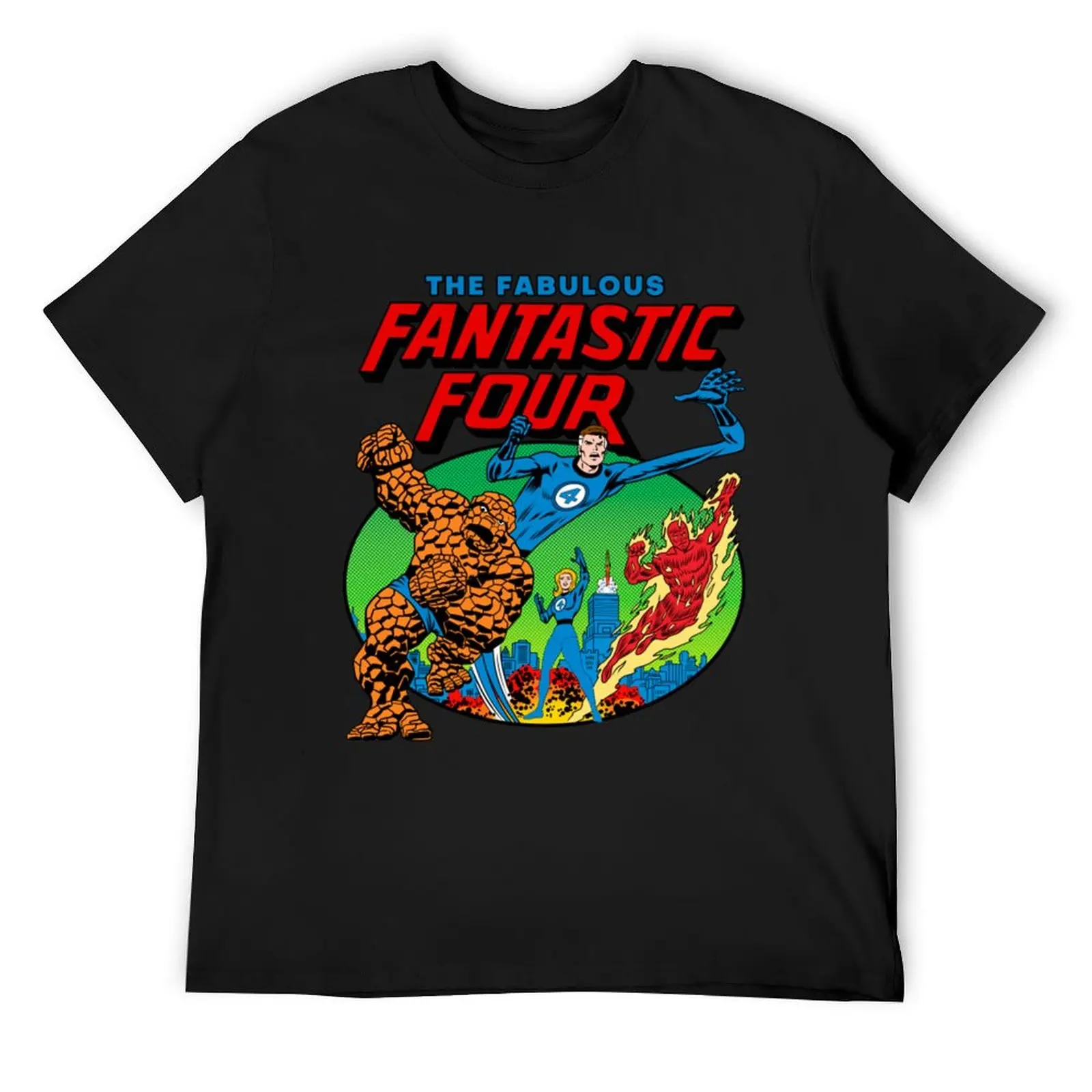 

Retro Fantastic cover T-Shirt blanks sublime boys whites shirts men