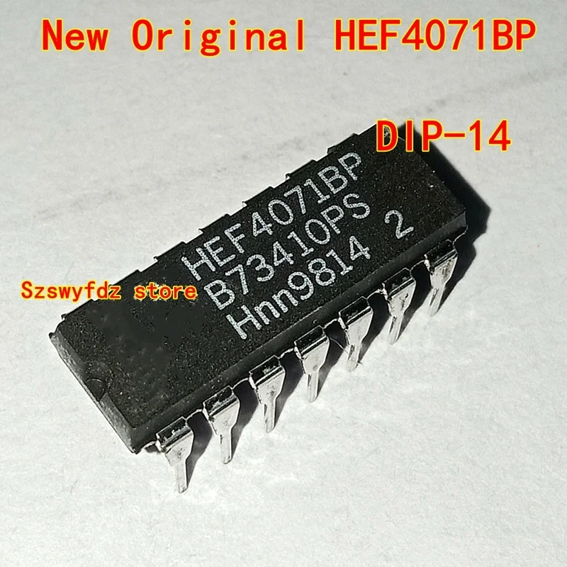 1Pcs to 100Pcs New Original Hef4071Bp Hef4071 Dip-14 Quadruple 2-Input or Gate