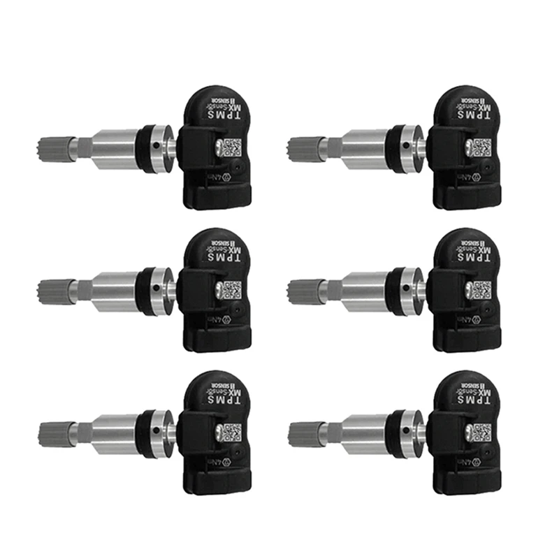 

12Pc Programmable TPMS Sensor 315 433Mhz Universal 2 In 1 Tire Pressure Sensor System Unlimited Edit Compatible-AUTEL MX