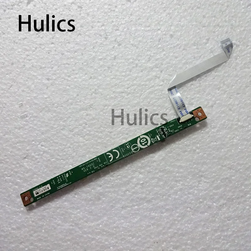 Hulics Used FOR MSI MS-16G5 GE62 Series FX620DX GE620DX POWER BOTTON Media CONTROL BOARD WITH CABLE MS-16G5C