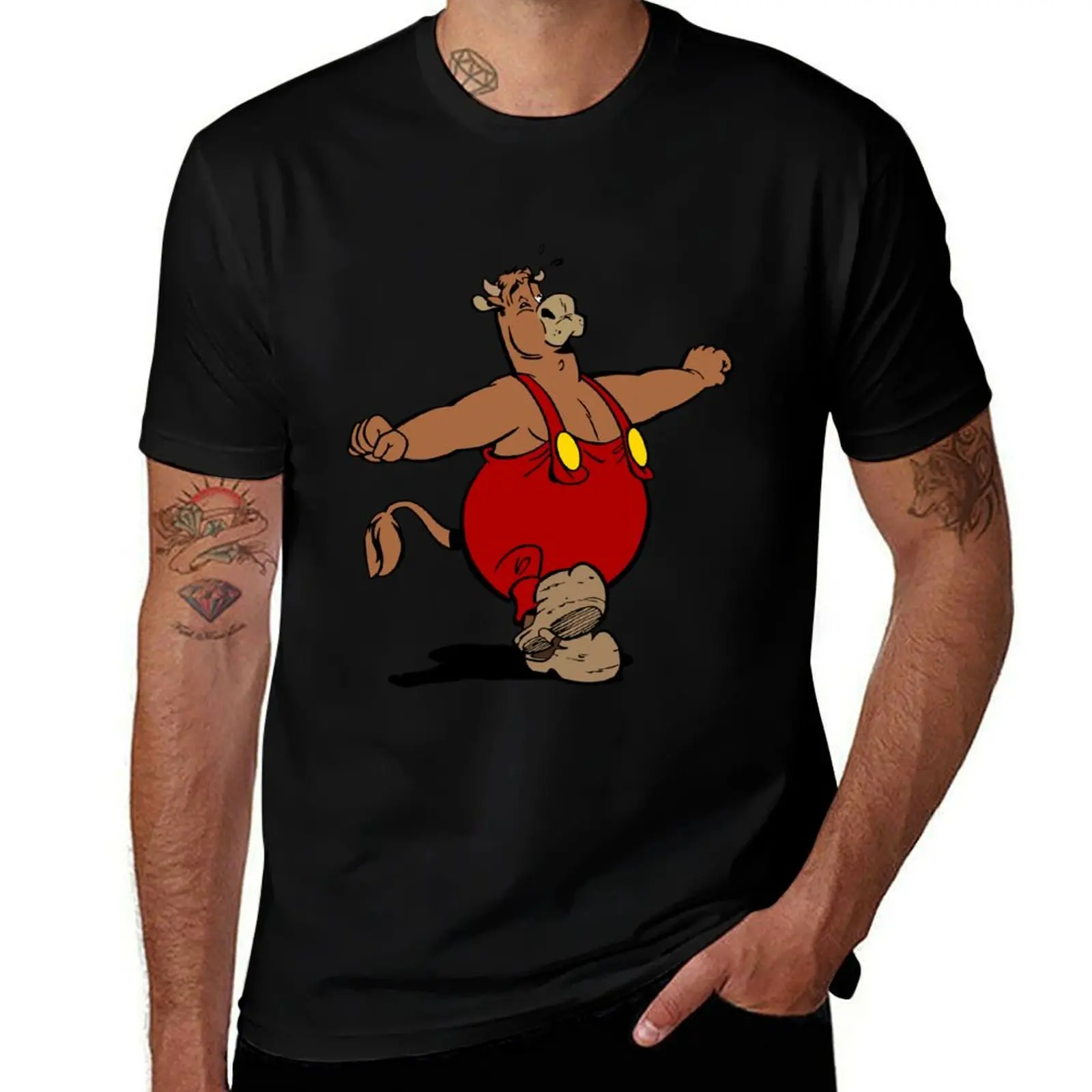 

ox tales T-Shirt quick-drying customs design your own shirts graphic Blouse t shirts for men