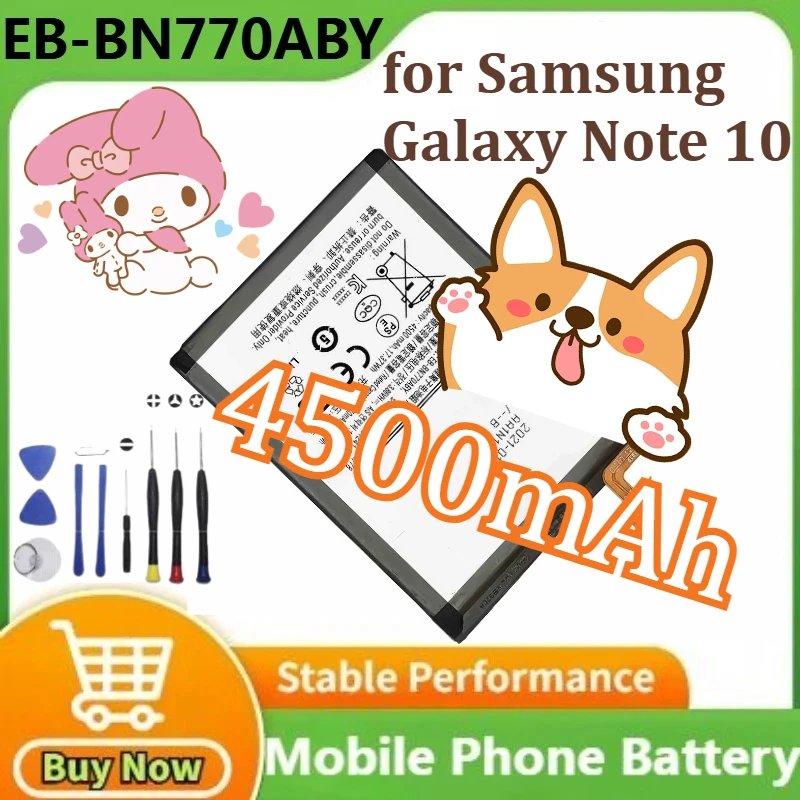

2025 Years New EB-BN770ABY EB-BN970ABU EB-BN972ABU Battery for Samsung Galaxy Note 10 /Note 10 Lite/Note 10 PLus Batteries+Tools
