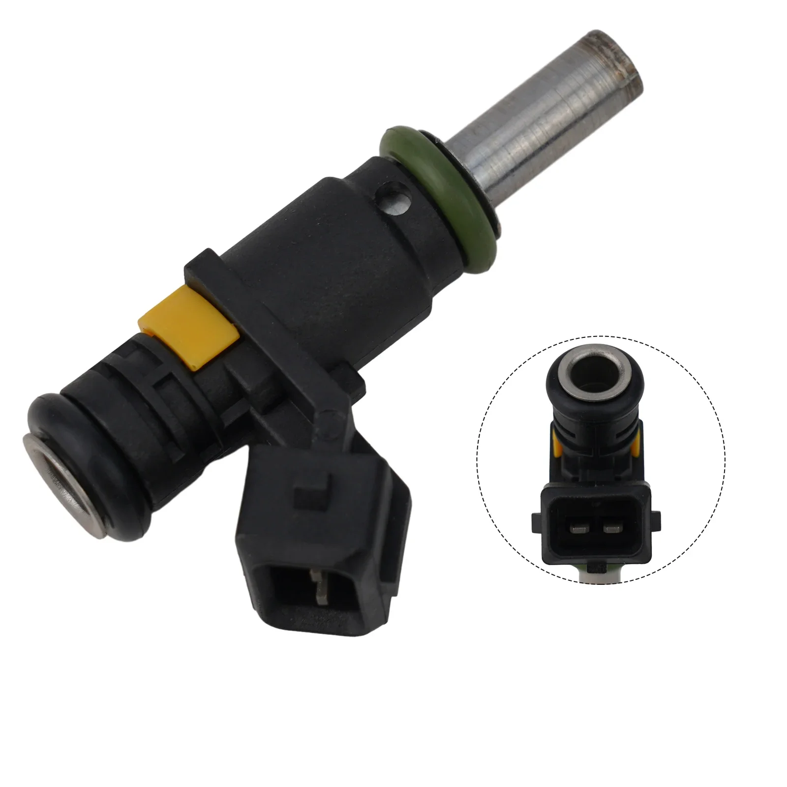 

1pc Black Plastic Fuel Injector #8M6002428 For MERCURY75 EFI (4-STROKE) # 90-8M0114280 - PRO XS Integrated Air Fuel Module