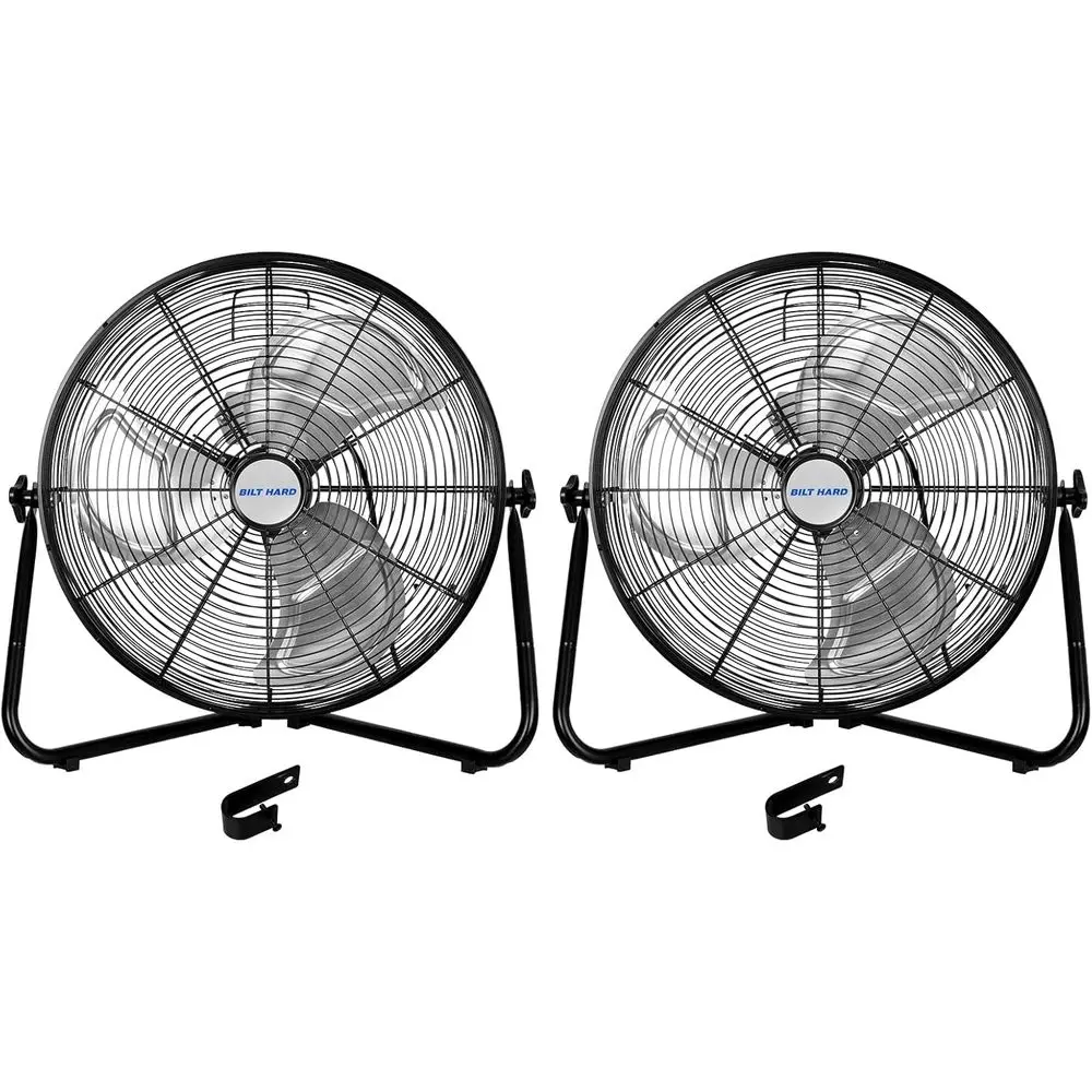 

20 Inch Heavy Duty loor an with 3 Speeds, 4650 CM High Velocity Industrial Shop an with Wall-Mounting System or Garage, Commerci