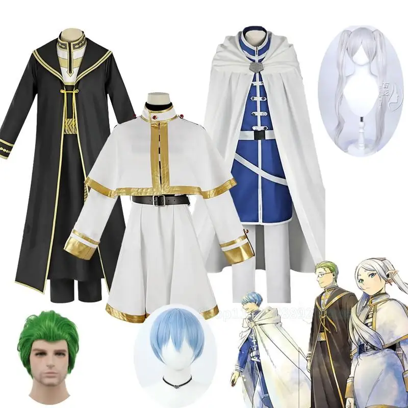 

Frieren Himmel Anime Cosplay Costume Frieren At The Funeral Halloween Party Anime Comic Roleplay Cosplay Women Mne Fancy Outfit