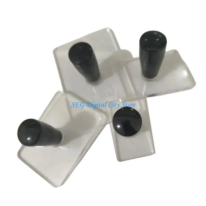 U75B Set of 4 Washable Silicone Stamps Set Perfect For Art And Hand Crafts Classroom Use Or Individualized Stationery Design