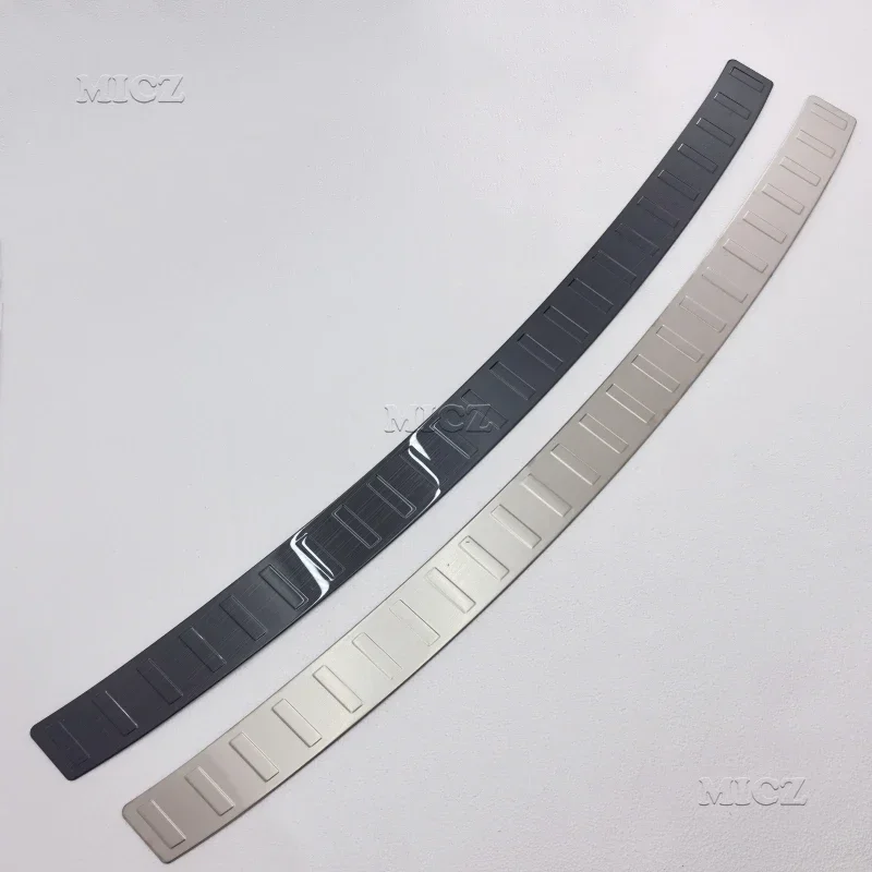 For BMW X5 E70 2007 - 2013 Car Accessories Stainless Rear Bumper Protector Sill Trunk Rear Guard Tread Plate Cover Trim