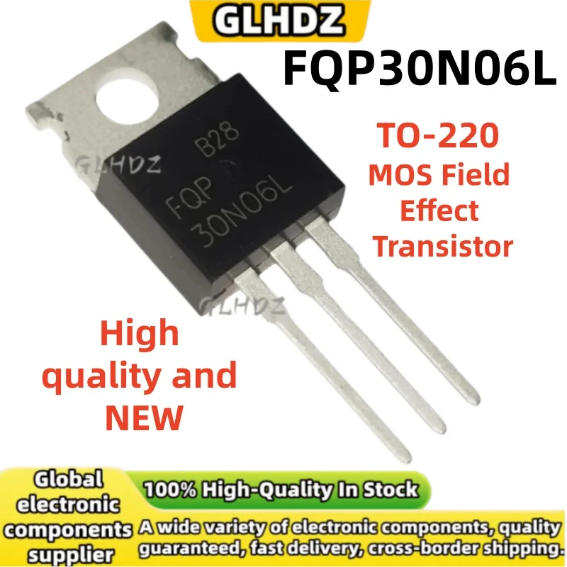 10-20-50-100PCS/LOT FQP30N06L MOS Field Effect Transistor TO-220 brand new in stock