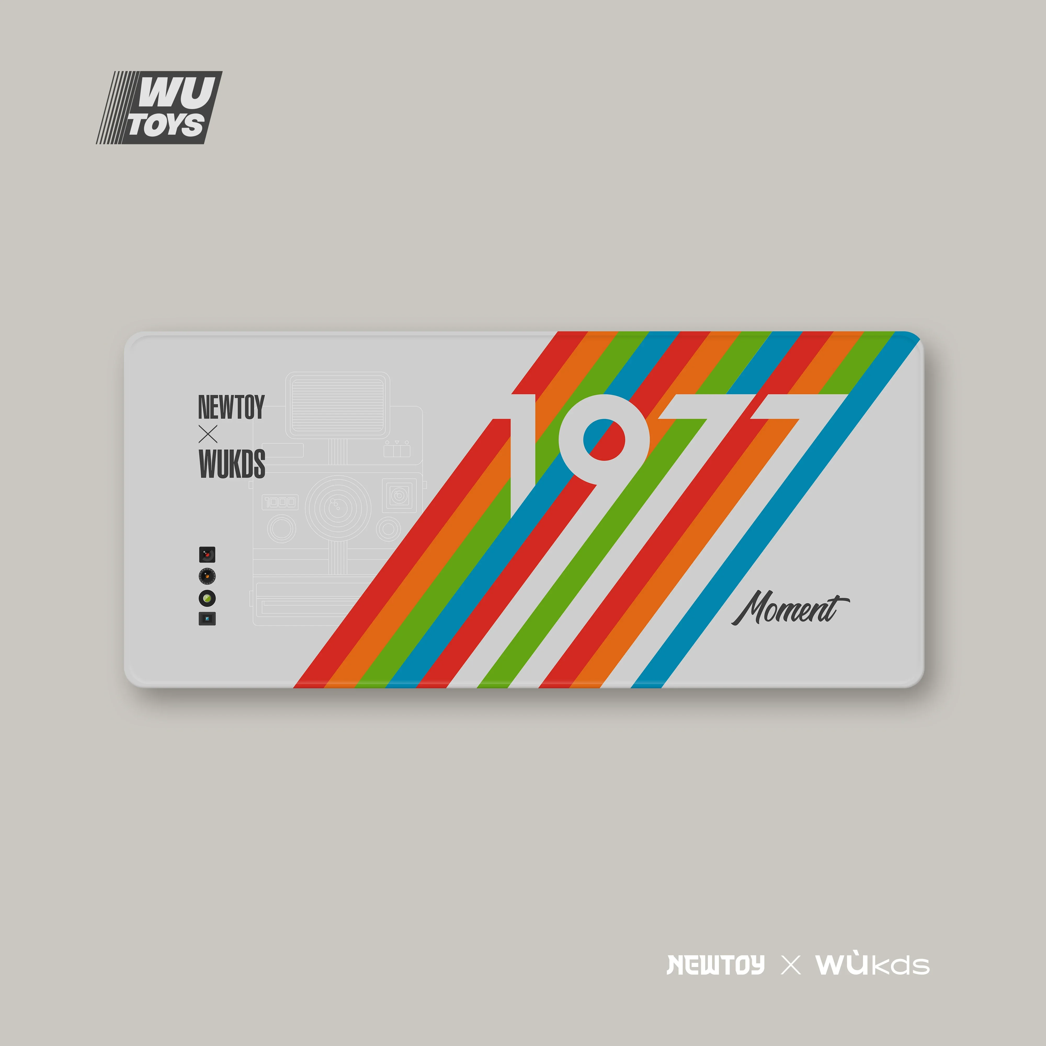 Original Retro Polaroid Keycaps Original/KCA Height 176 Keys PBT Five-Sided Sublimation Mechanical Keyboard