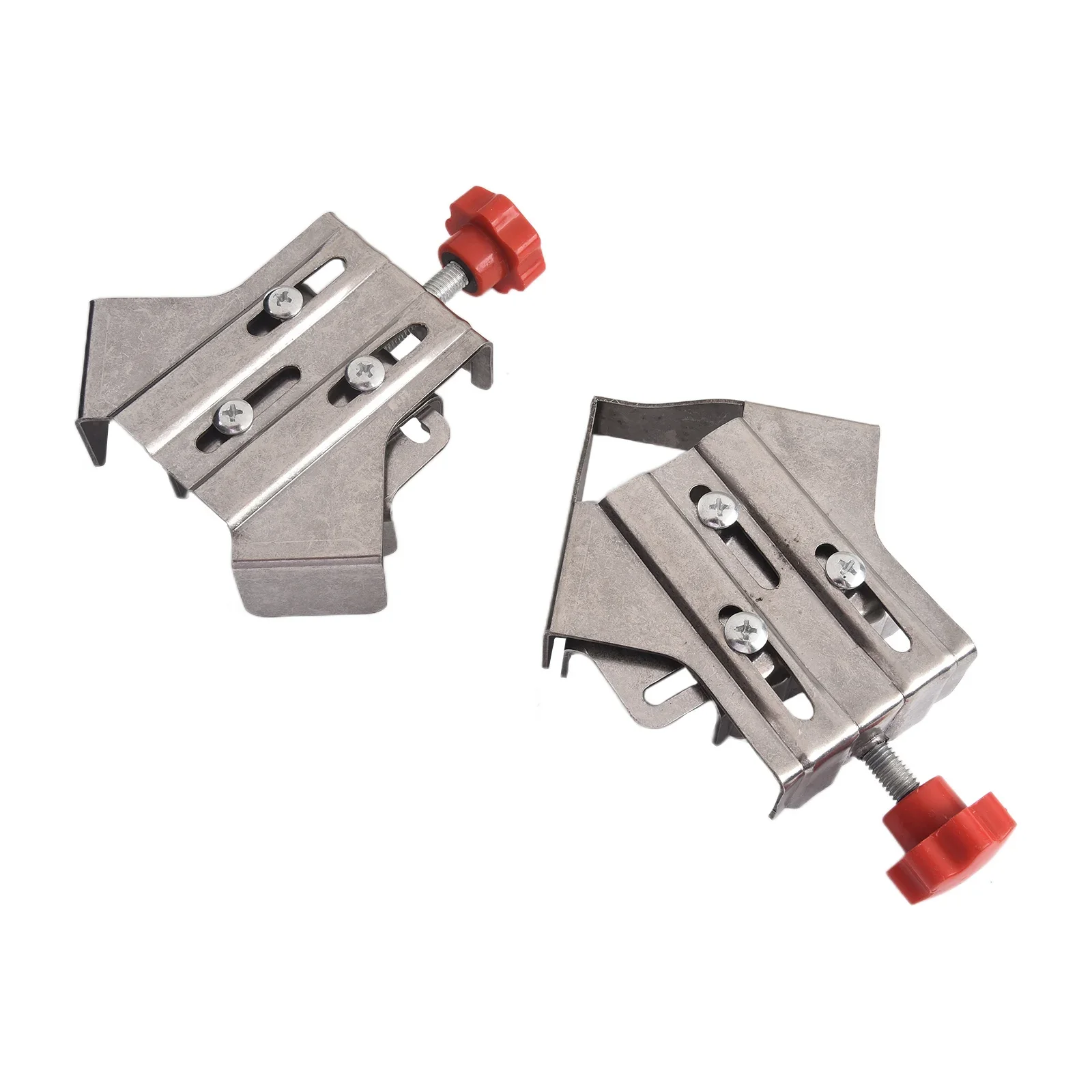 

Corner Clamp T Shaped Adjustable Single Handle Clamping Tools Steel Corner Clamp Woodworking Hand Fatigue Doweling