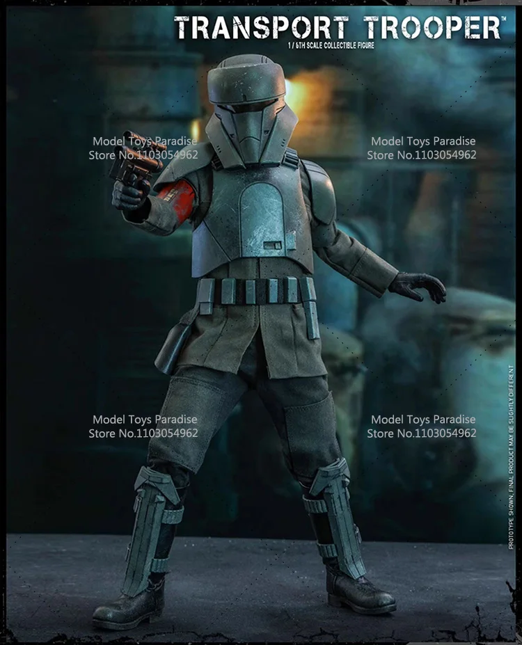 Originele Hot Toys TMS030 1/6 Collectible Transport Storm Troepen De Mandalorian 12 inch Soldaat Action Figure Model Fans Geschenken