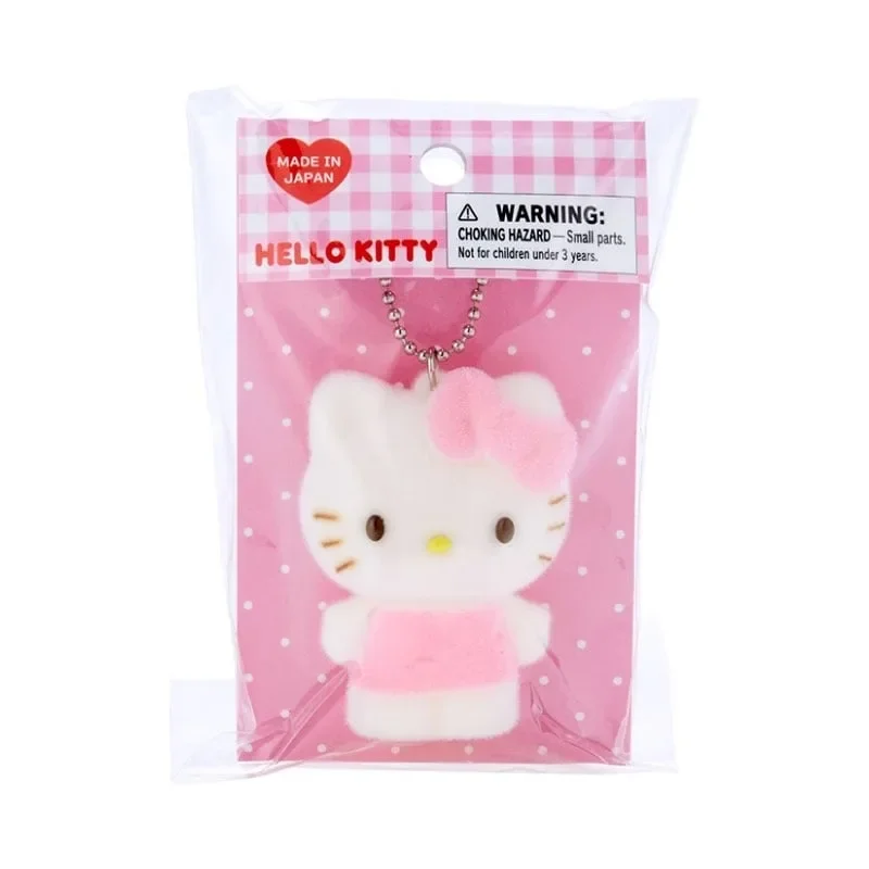 Japan Sanrio Pinch Music Doll Kitty Melody Kuromi Cinnamoroll My Sweet Piano Pendant Bag Hanging Ornaments Figures Model Toys