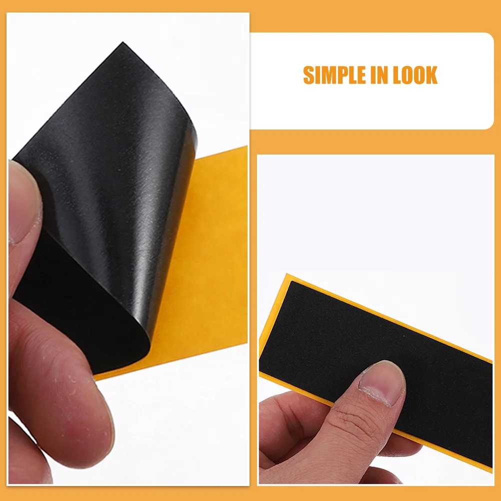 10 قطعة المضادة للانزلاق رغوة شريط لحام الأصابع إصبع لوح التزلج اكسسوارات نونسليب فنجر فرك أشرطة لوح التزلج شريط لحام