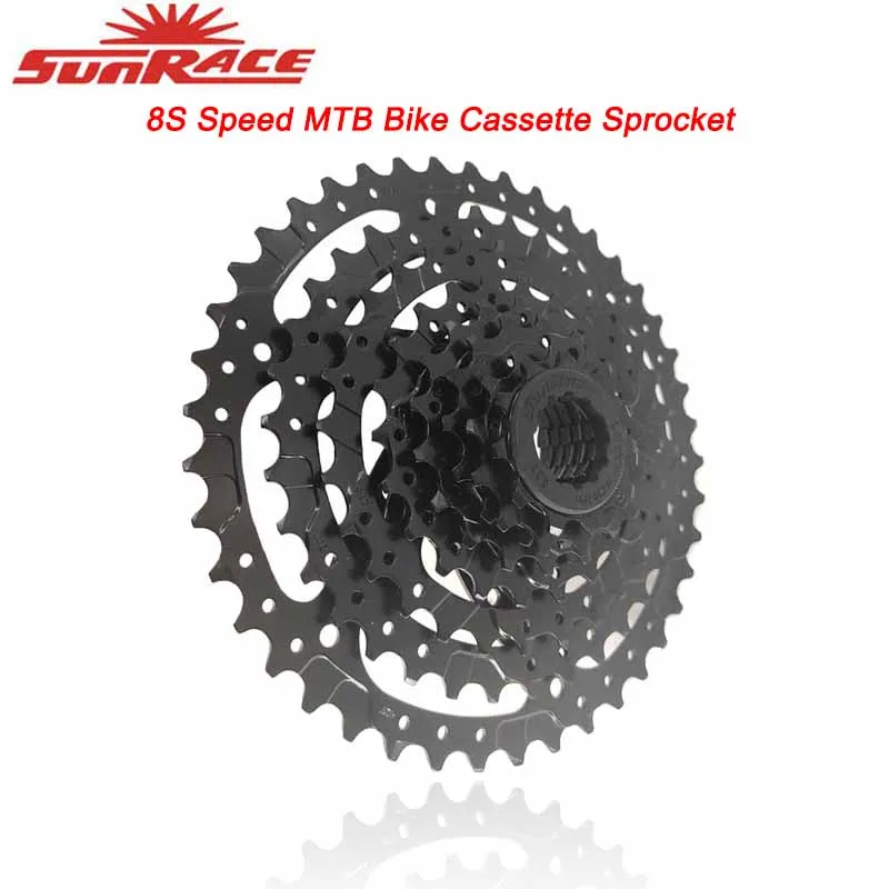 Sunrace 8s Speed CSM680 Cassette Sprocket for Mountain Bike 42T Freewheel Bicycle Flywheel 40T Silvery Bicycle Parts for SHImano