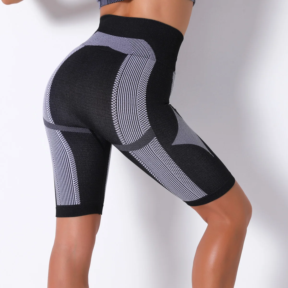 Shorts de sport sans couture pour femmes, leggings de cyclisme, jogging, fitness, taille haute, push up, vêtements de yoga, gym, nouveau