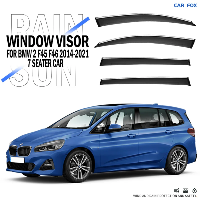 

Для BMW 2 серии (F45, F46) универсал 5/7 мест: Дефлекторы окон, ветровики, навесы от дождя и солнца, аксессуары для авто
