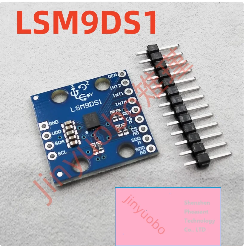 

1 шт. новый LSM9DS1 девятиосевой электронный компас компас гироскоп ускорения высокоточный сенсорный модуль