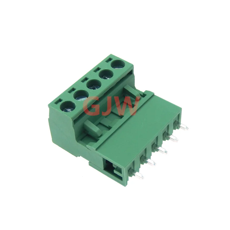 10 Pairs Pitch 5.08mm Terminal Block Connector KF2EDG 5.08 5Pin PCB Screw Connector Block Socket PCB Screw