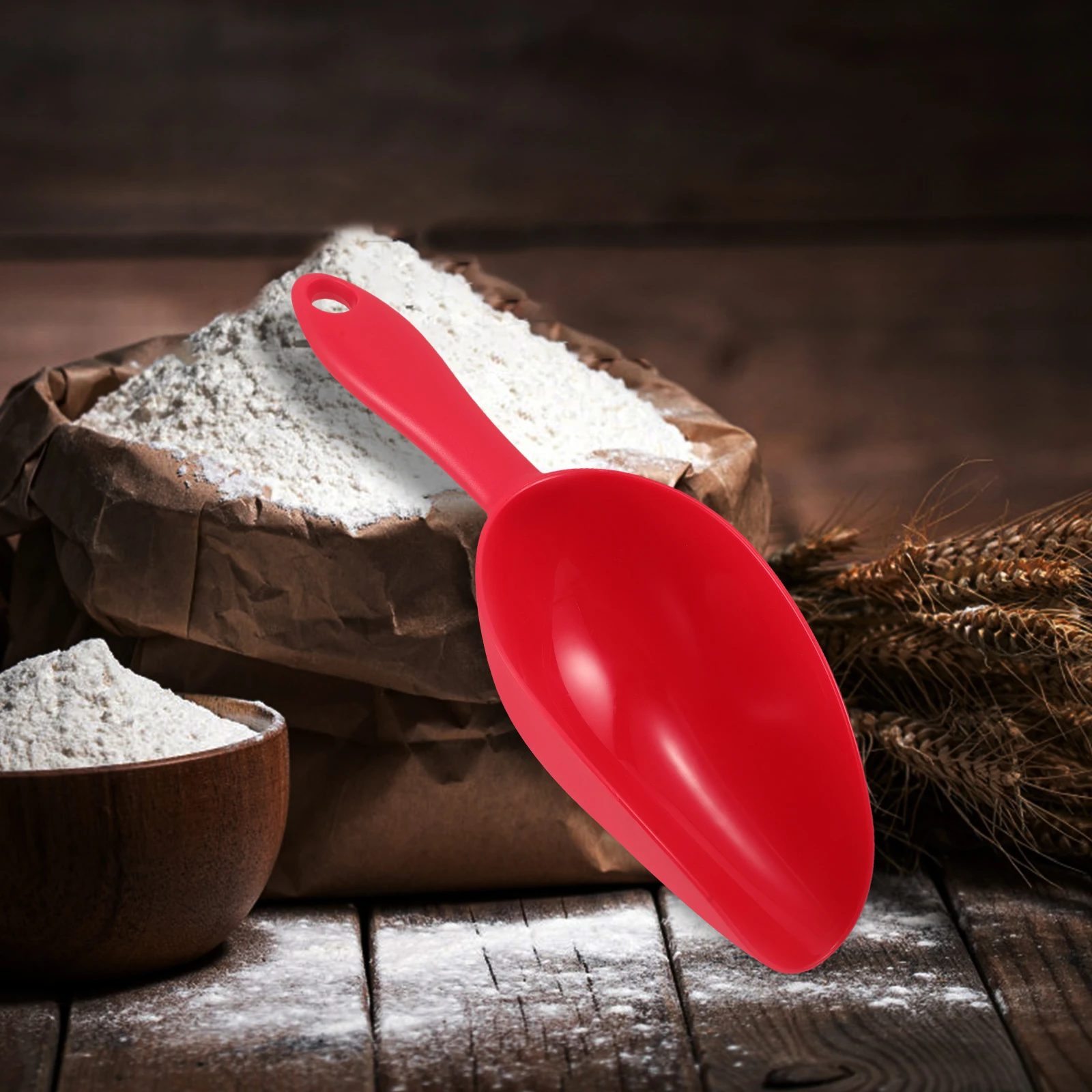 

Grain Shovel Scoop PP Material for Ice Coffee Seasoning Beans Kitchen Gardening Tool Heavy Duty Sand Beach Trowel