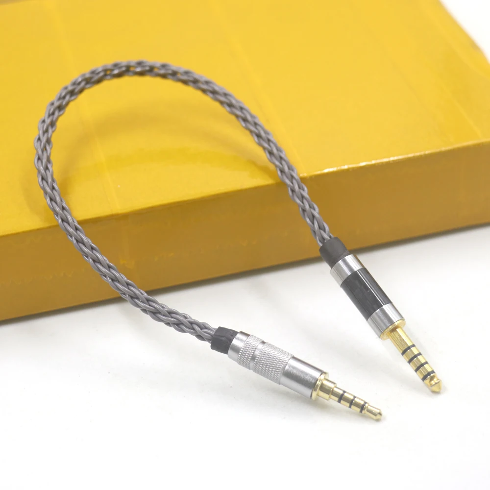 Haldane GrayJelly Cavo adattatore audio bilanciato maschio da 4,4 mm a TRRS maschio bilanciato da 3,5 mm Cavo TRRS M da 4,4 mm a 3,5 m