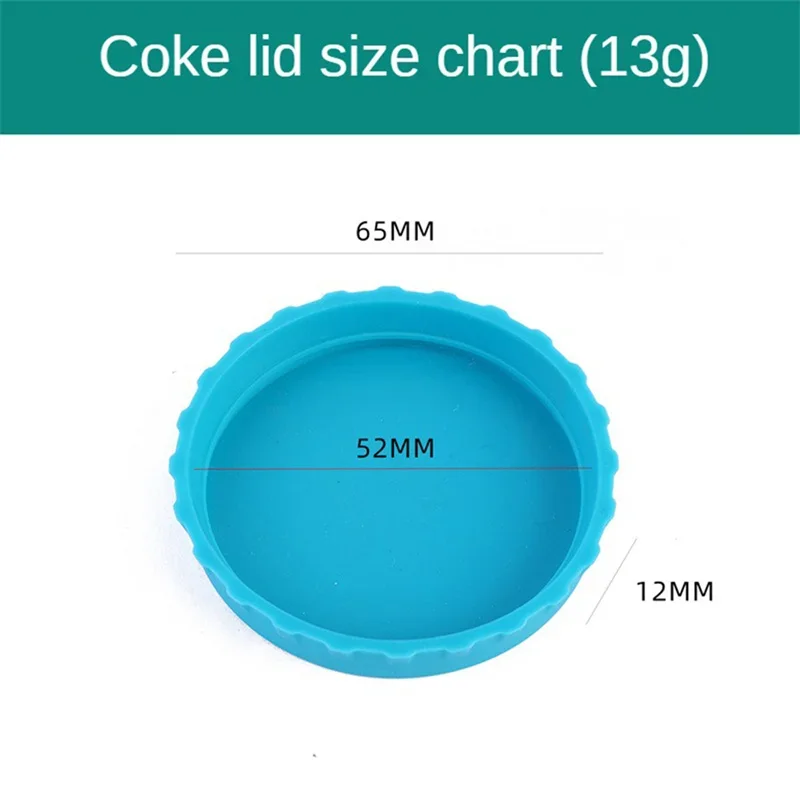 1/2PCS Reusable Beverage Can Covers Beverage Can Lids Soda Lid Protectors Can Silicone Sealing Bottle Cap Leak-proof Sealing Lid