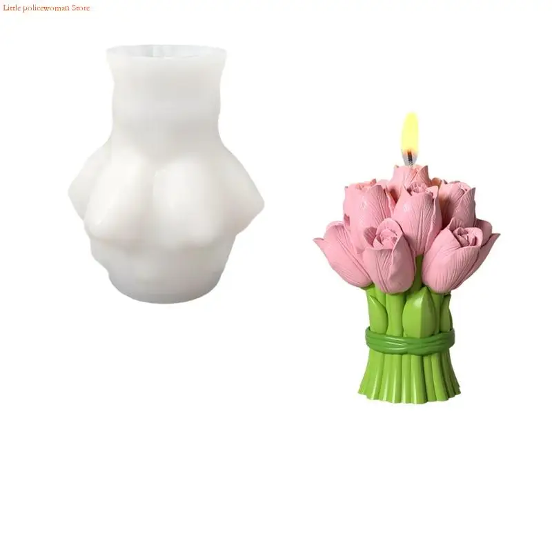 

F92D Silicone Mould For Floral Easy Demolding for Home Decoration or Gifts
