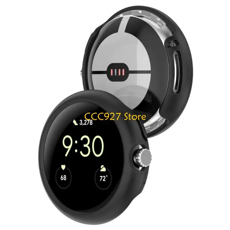 B03F Pantalla Protector Cobertura para Pixel Watch 2 Bupershell resistente rayado