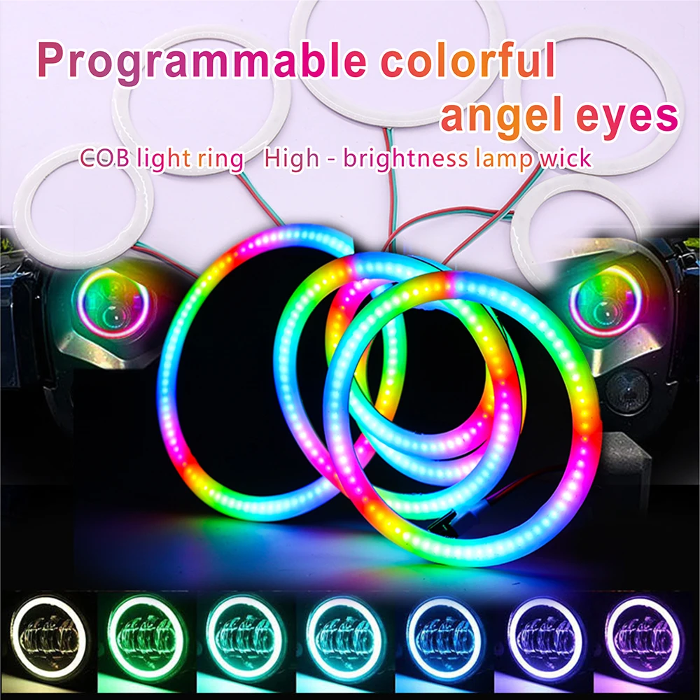 WS2812B LED Pixel Ring 18/36/54/72/90Leds Individually Addressable WS2811 Built-in IC Smart DC5V Rgb FCOB PCB