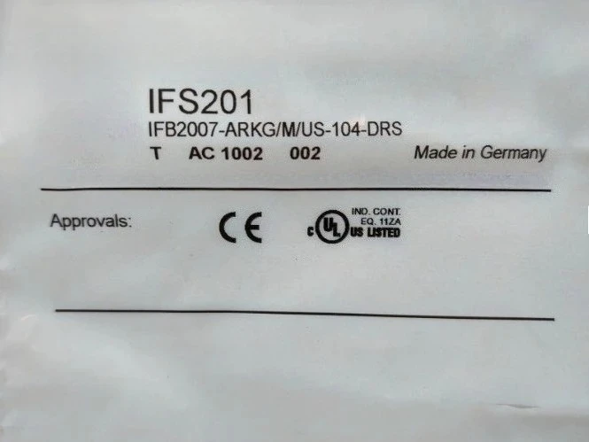 

Brand New Origina IFS201 IFS200 IFS210 IFS211 IFS212 IFS213 IFS214 Proximity Switch Inductive Fast delivery