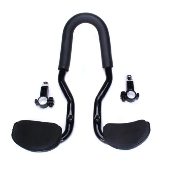 

Aluminum Alloy Black Aero Handlebar Rest for Road Bike Durable Ergonomic Grip Suitable for Handlebar Diameter