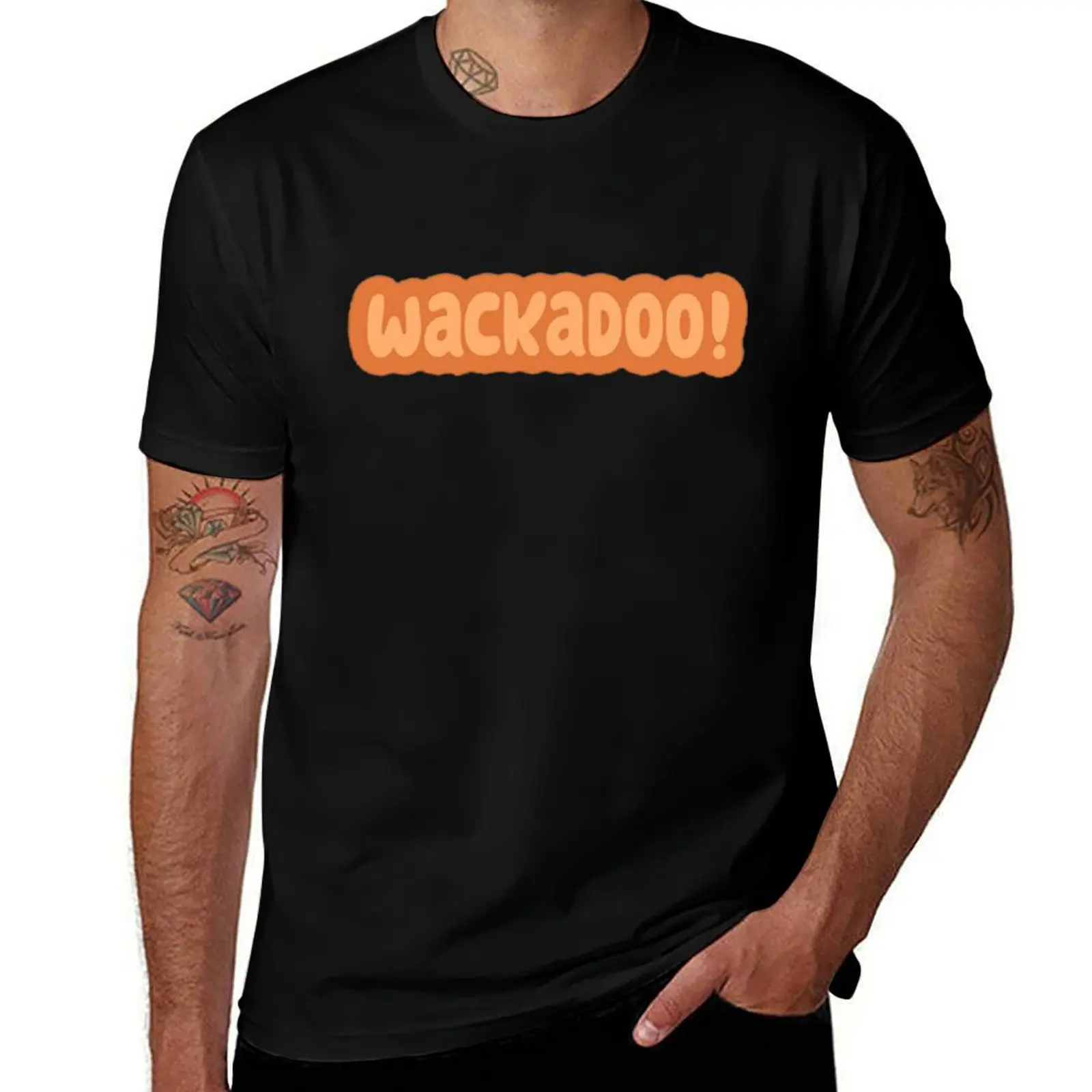 Wackadoo! (orange) T-Shirt Sporty Breathable Short Sleeve T-Shirt