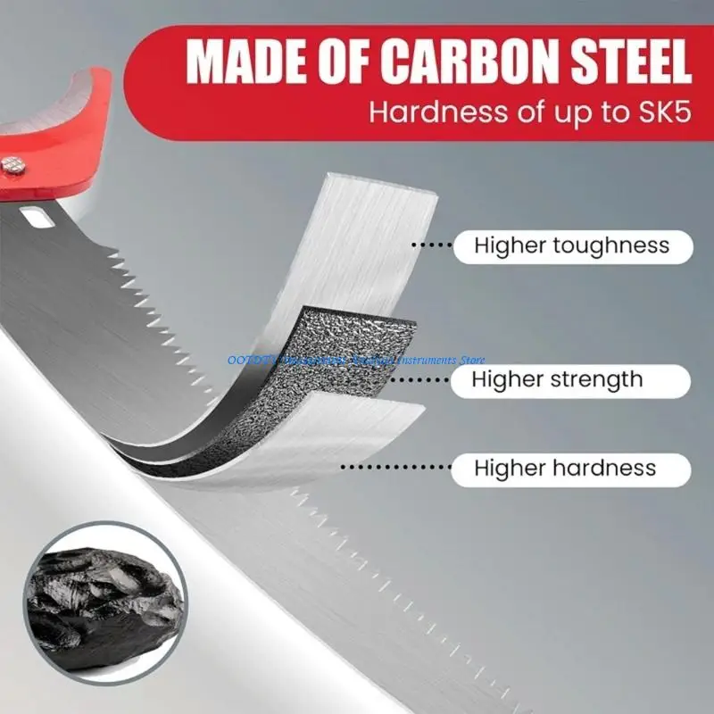 

367D Долговечная 13-футовая пила для обрезки деревьев с нержавеющей металлической конструкцией