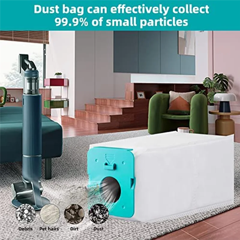 ホット 12 個ダストバッグ VS20A95923W コードレススティック掃除機使い捨て交換バッグ