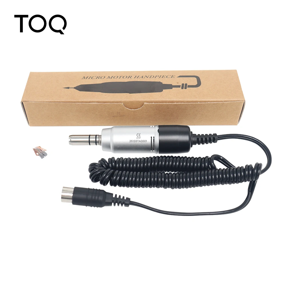Dental Lab E-type Electric Micro Motor 35000 RPM Micromotor Handpiece Straight Contra Angle For Micromotor Polishe Dental Supply