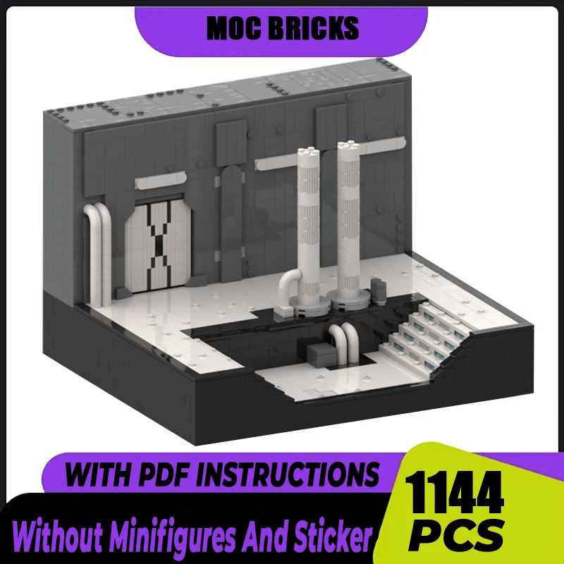 Star Movie Moc Building Blocks Batterer Combat Base Model Technology Bricks DIY Assembly Construction Toys Holiday Gifts