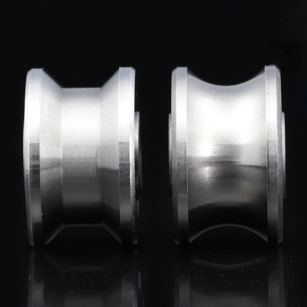 Approx. 8mm 0.3in Track Pulley Bearing High Load Capacity Bearing Bearing Groove Round Bottom High Load Capacity