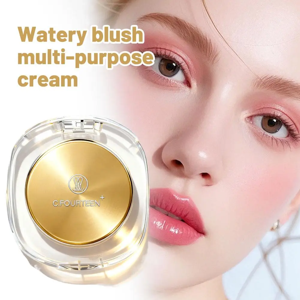 Powder Blusher & Highlighting Powder Dual Use Cosmetics Natural Brightening Face Makeup Long Lasting Waterproof Face Makeup