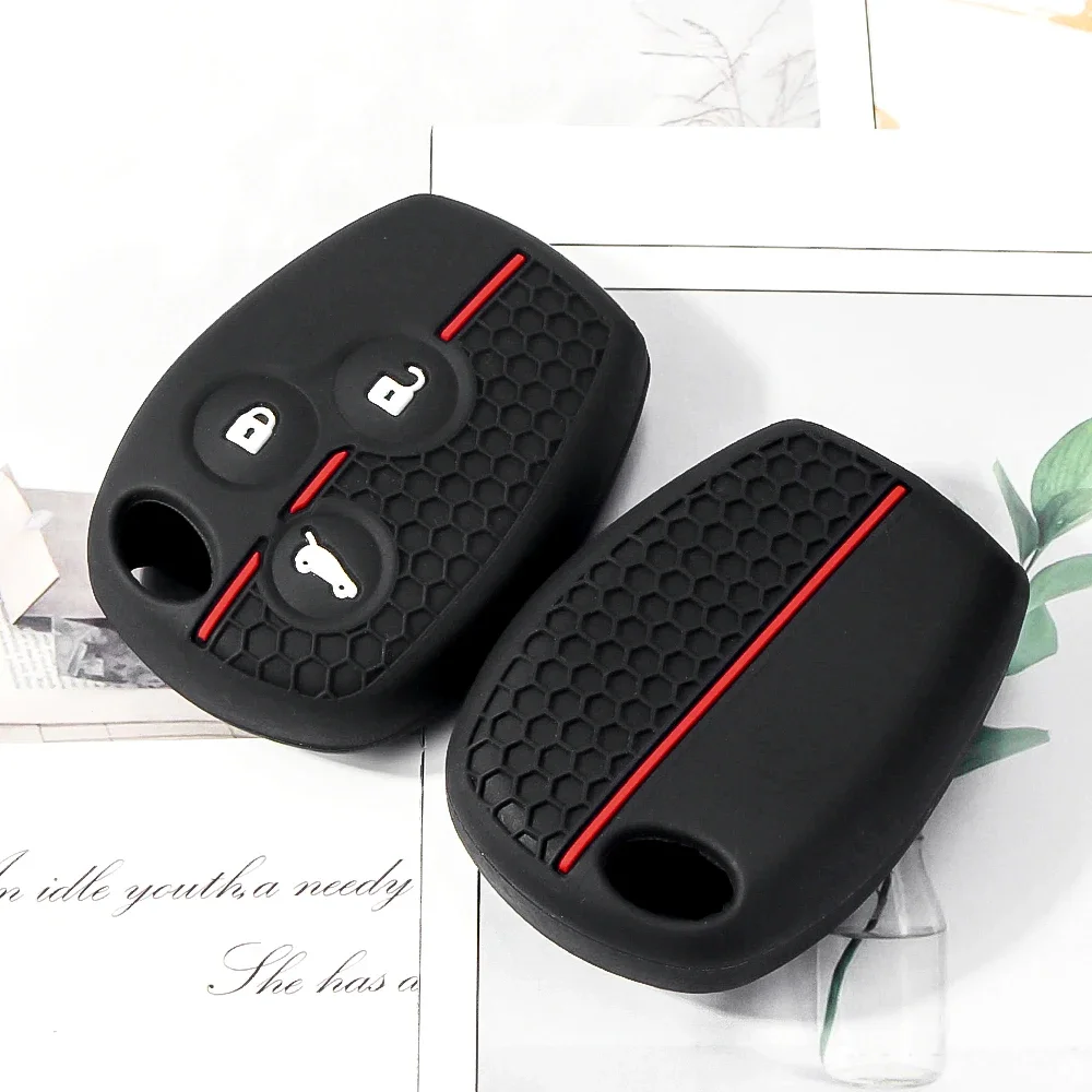 KEYYOU For Renault Clio 3 Logan 2 Dacia Duster sandero stepway Lada Largus For Nissan Almera terrano Silicone Key Cover Case