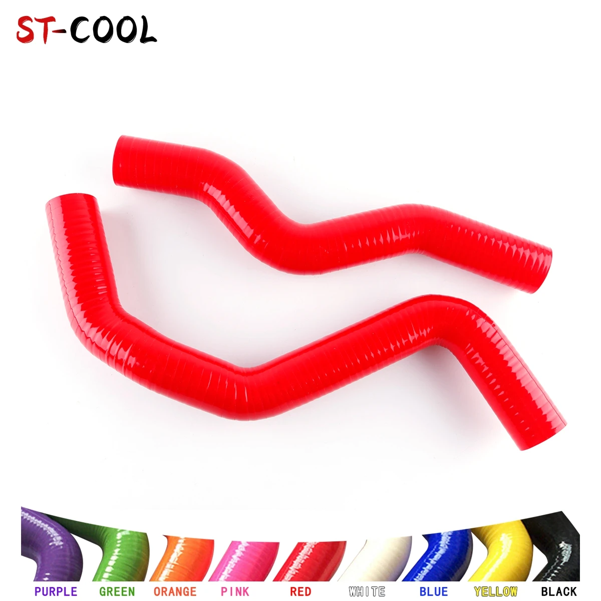 

For Mitsubishi Lancer 1999 Evolution EVO 6 VI CP9A 4G63 2000 2001 Radiator Hoses Kit Silicone Tubes Piping 2Pcs 10 Colors