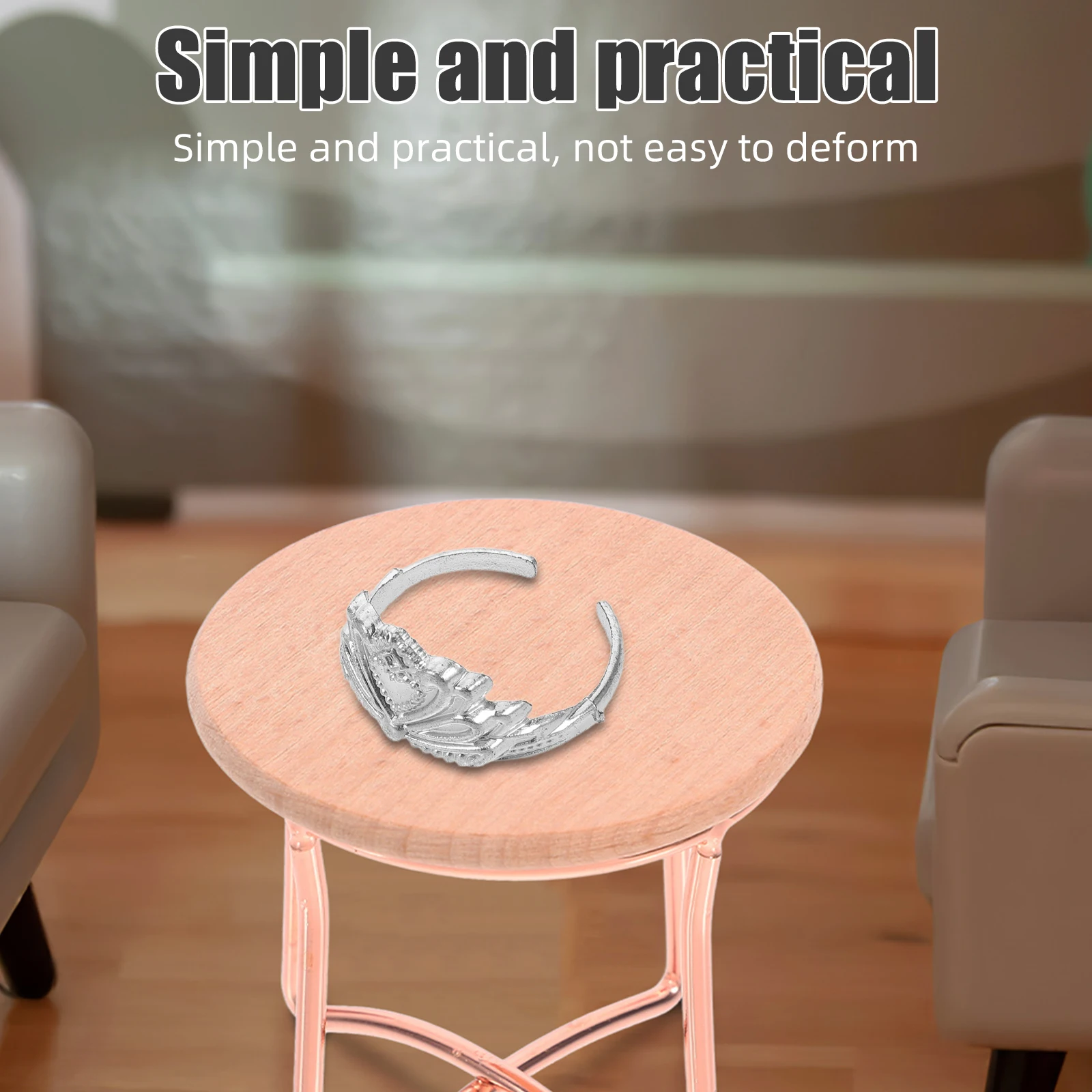 80 pçs em miniatura rainha coroa para vestir-se acessórios de cabelo leve princesa tiara jóias presente crianças férias playtime