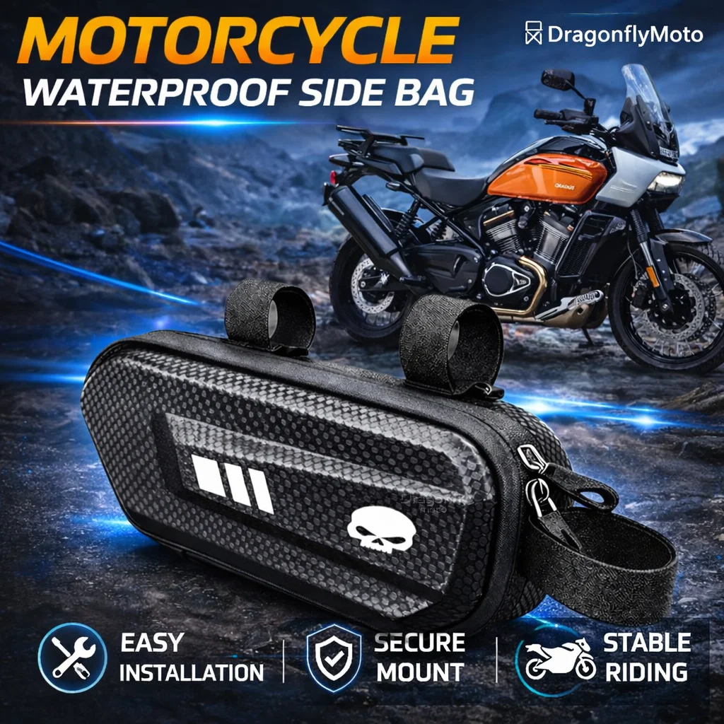 

Большая вместительная боковая сумка для мотоцикла Harley Davidson ADV 1250 PA1250 Special Softail Sportster Touring, водонепроницаемая подвесная сумка