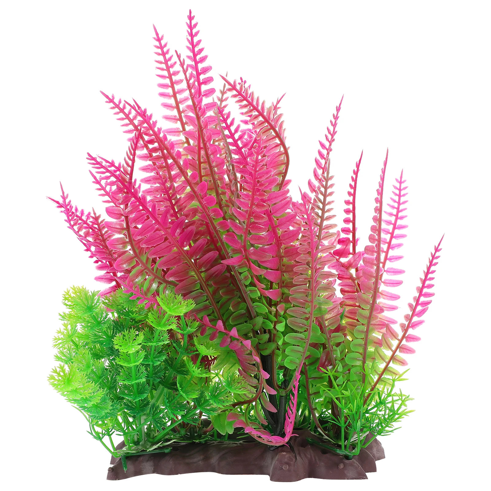 

Artificial Aquatic Plants Plastic Fish Tank Decorations Realistic Aquarium Accessories Faux Plant Decors Fish Tank Plants Stable