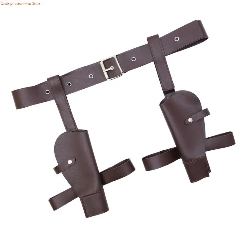 وشاح الحزام الغربي المتين F92D مع تصميم مشبك كلاسيكي مريح للارتداء اليومي من البولي يوريثان #2