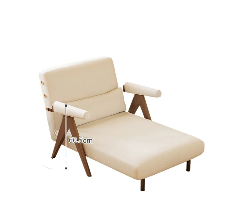 

Folding sofa bed dual-purpose, multi-functional small apartment Internet celebrity princess single sofa bed