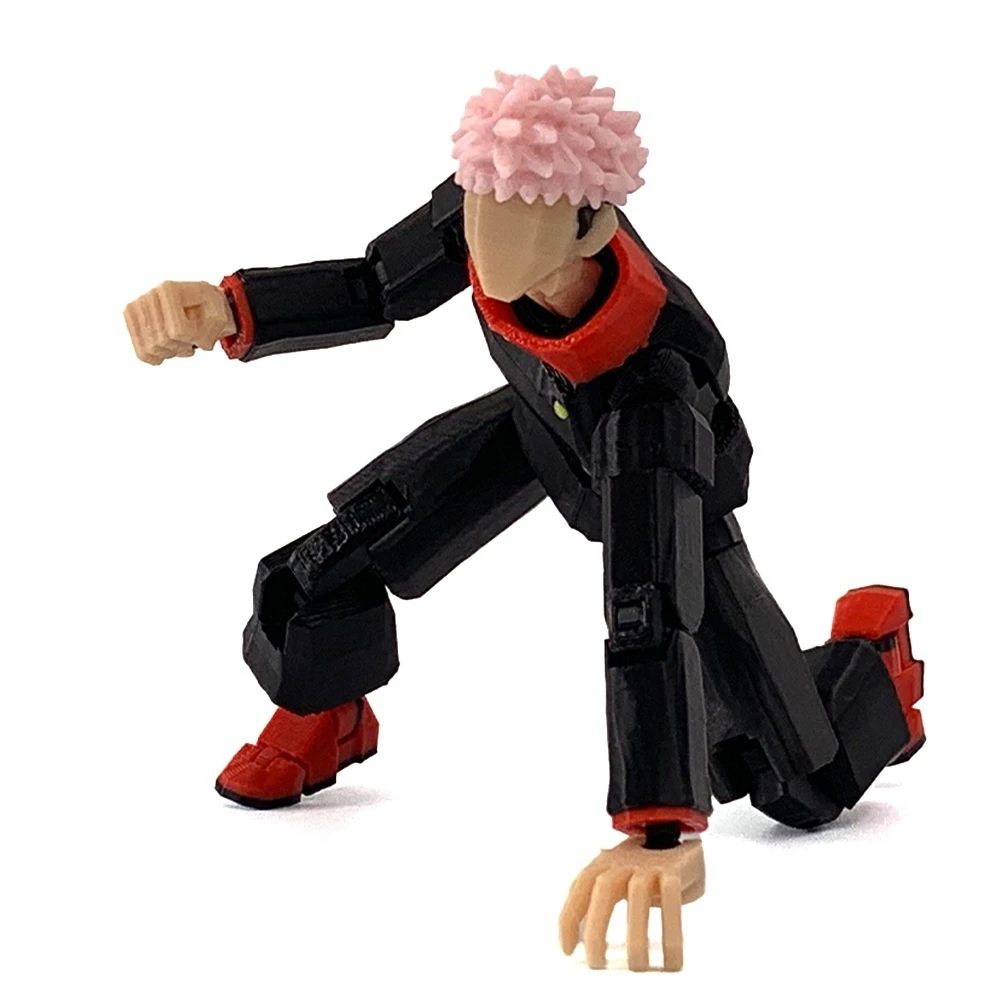 3d Printed Jujutsu Kaisen Ryomen Sukuna Anime Multi-Jointed Shapeshift Toys Action Figures Mannequin Model Ornaments Gifts